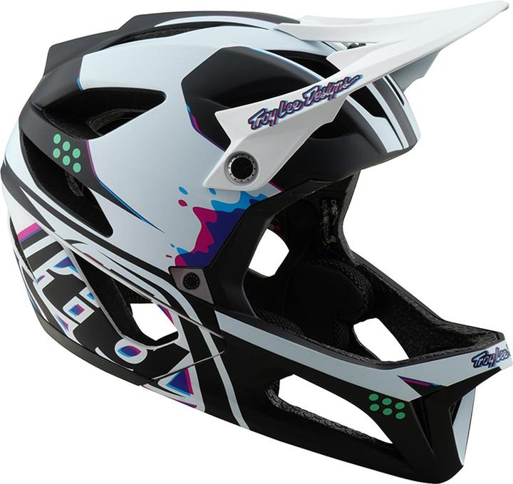 Produktbild Troy Lee Designs Stage MIPS Helm, Trooper, white, M/L | 57-59cm