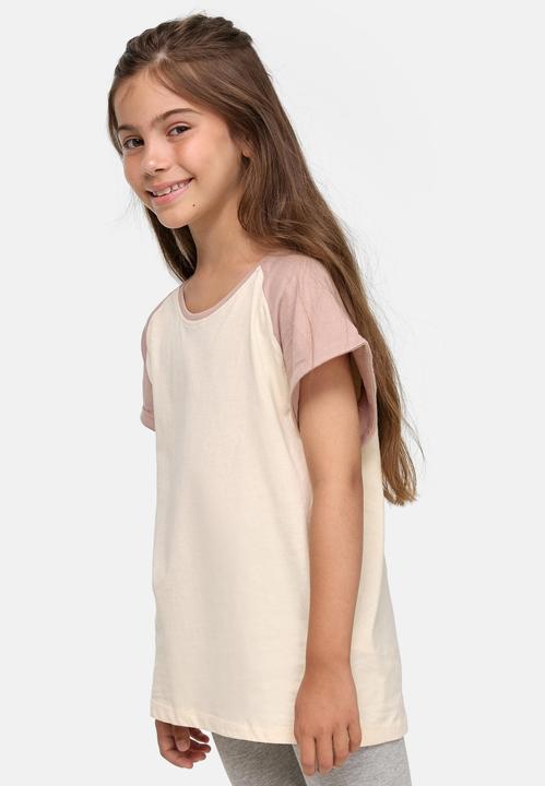 Actual product image Urban Classics Girls Contrast Raglan Tee - 17190 (122)