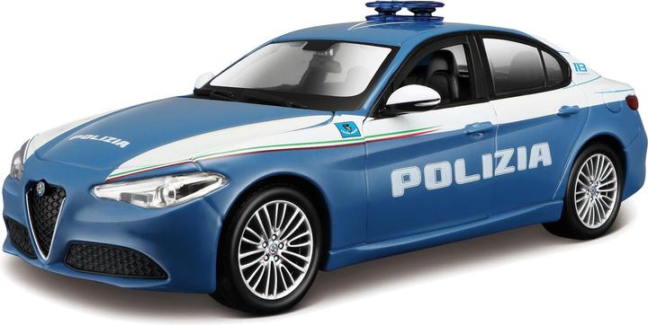 Actual product image Burago Model Kit Giulia Police Scale