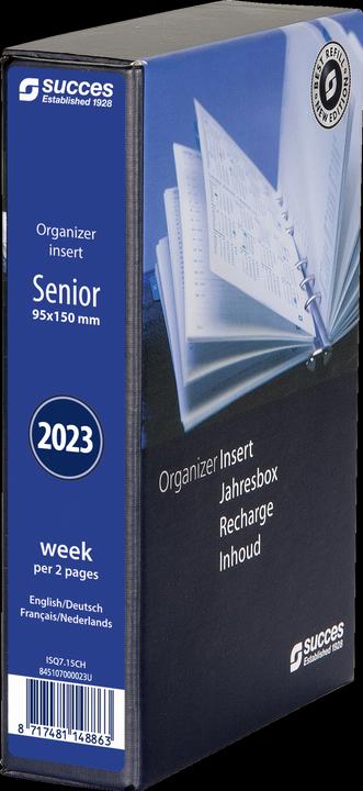 Produktbild Succes Senior Jahresinhalt komplett Januar - Dezember (9.5 x 15 cm, Deutsch, Französisch, Italienisch, Englisch)
