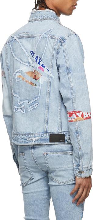 Immagine prodotto Amiri Playboy Magazine Trucker Denim Jacket (S)