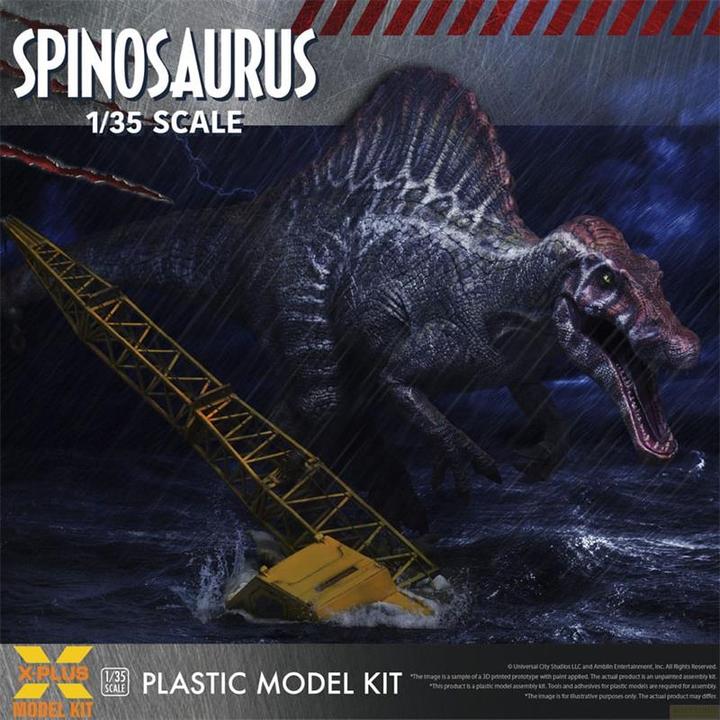 Image du produit X-Plus Jurassic Park III Plastic Model Kit 1/35 Spinosaurus 41 cm