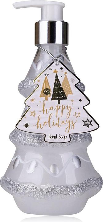 Accentra Seifenspender mit Handseife HAPPY HOLIDAYS (Flüssigseife, 310 ml)