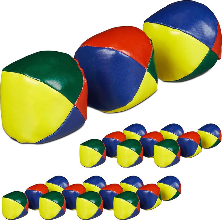 Relaxdays 24x juggling balls