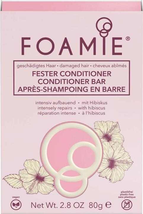 Actual product image Foamie Solid Conditioner Hibisciss