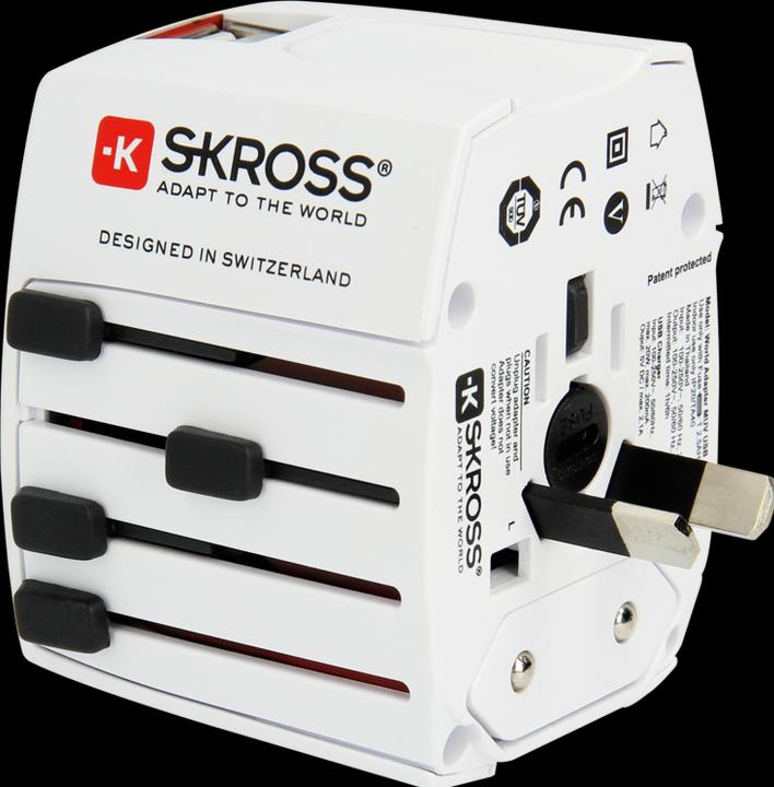 Produktbild Skross World-Reiseadapter Muv USB 2.4A