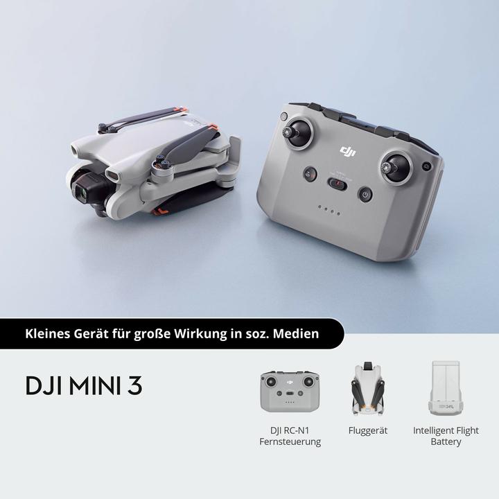 Image du produit DJI Mini 3 (38 min, 249 g, 48 Mpx)