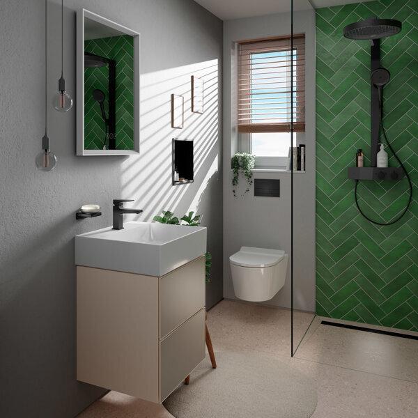 Produktbild hansgrohe Rainfinity Duschsystem 250, 1 Strahlart wassersparend, ShowerTablet 350, 28742