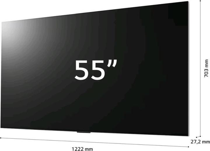 Actual product image LG OLED evo G4 55" OLED55G45LW Series (55", G4, OLED, 4K, 2024)