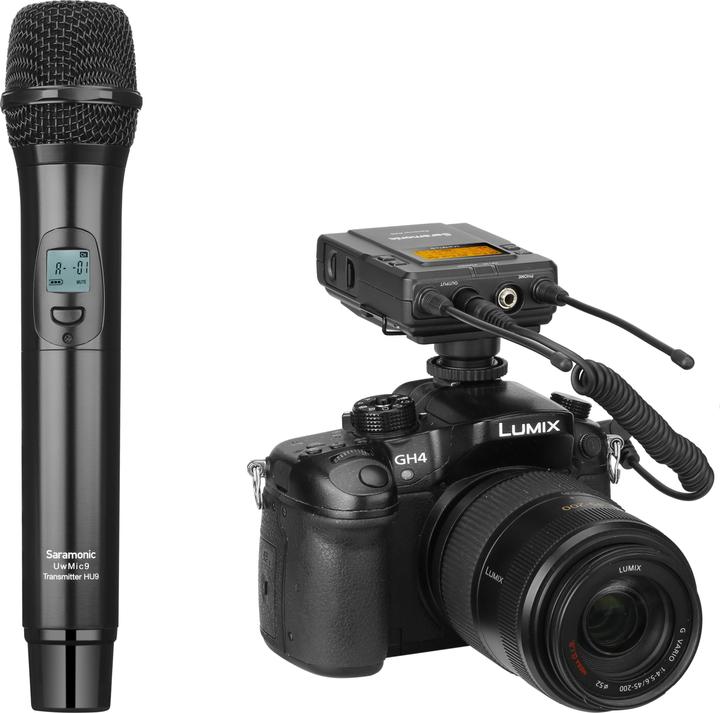 Produktbild Saramonic UwMic9 Kit 4 (RX9 + HU9) Zestaw do bezprzewodowej transmisji dźwięku