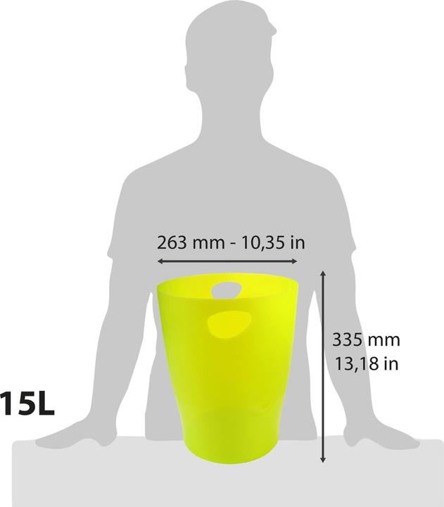 Actual product image Exacompta Wastebaskets (15 l)