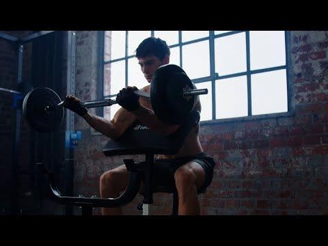 Actual product image tectake Biceps Curl Weight Bench
