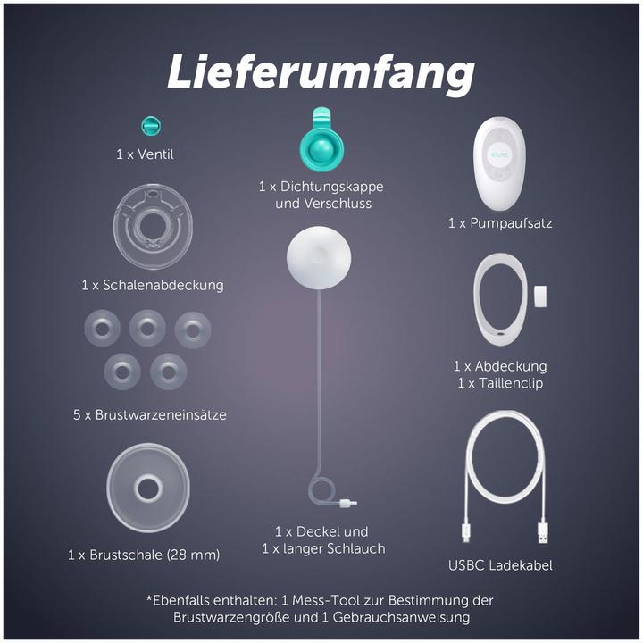 Immagine prodotto Elvie Stride 2 - Elektrische Einzelmilchpumpe
