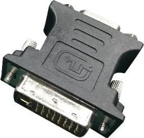 Produktbild Gembird Adapter DVI-A male to VGA 15-pin HD (3 rows) female, black (DVI, VGA, 4.20 cm)