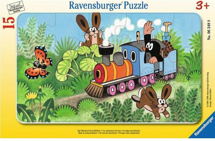 Ravensburger Der Maulwurf als Lokführer (15 Teile)
