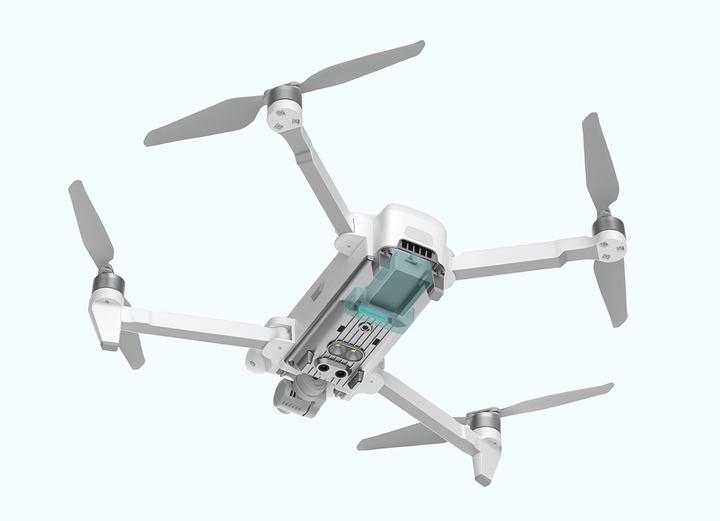 Immagine prodotto Fimi X8 SE 2 STANDARD MP fotocamera drone 4 rotori Quadcopter 48 MP pixel Grigio, Bianco (768 g, 48 Mpx)