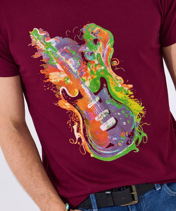 Actual product image Joe Browns Bright Guitar Graphic T-Shirt (XL)