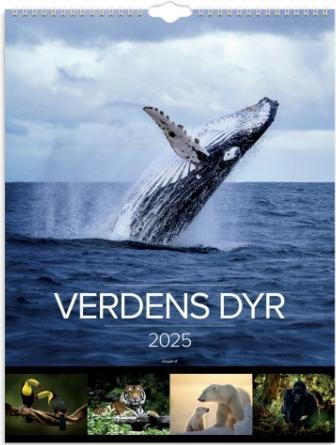 Immagine prodotto Mayland-Burde Vaegkalender Verdens dyr 2025