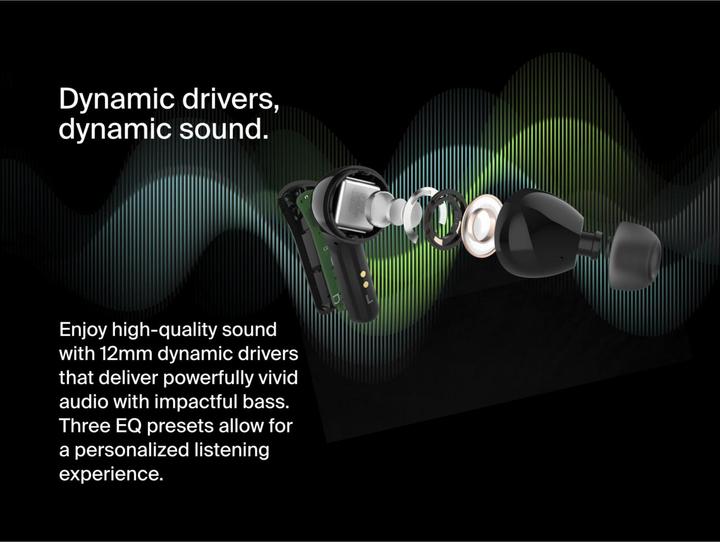Produktbild Belkin SoundForm Motion (ANC, 9 h, Kabellos)