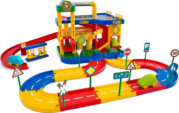 Immagine prodotto Splash & Fun Garage con sezioni stradali