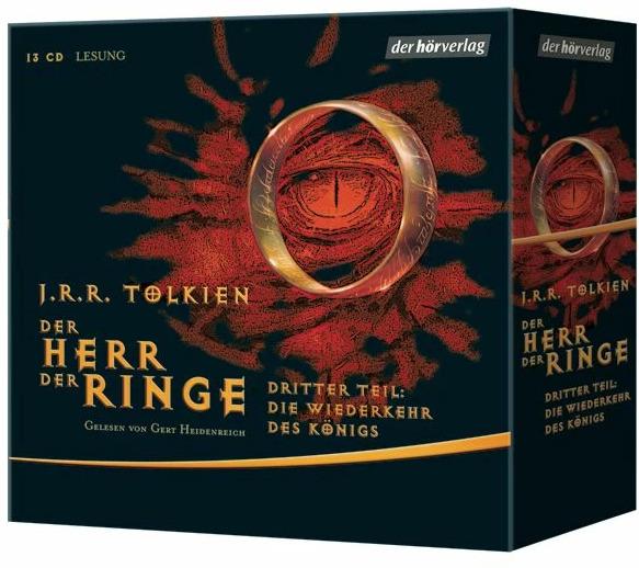Produktbild Herr der Ringe Dritter Teil. Die Wiederkehr des Königs (J. R. R. Tolkien, Deutsch)