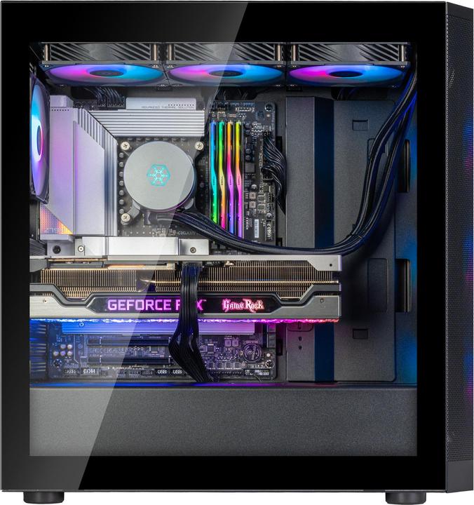 Actual product image Silverstone SST-FA514X-BG - FARA High Airflow ATX Mid-Tower gaming chassis with dual radiator suppor (mATX, Mini-ITX, ATX)