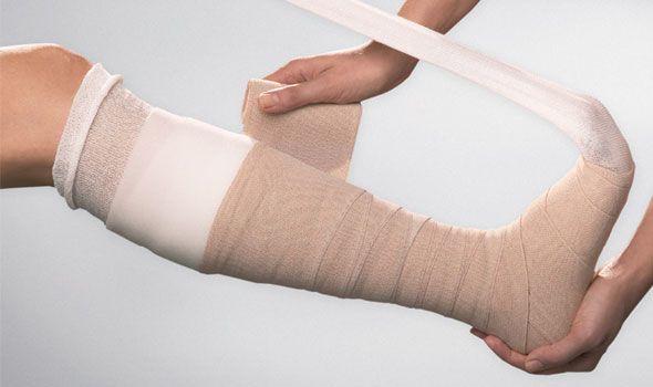 Actual product image Lohmann & Rauscher Rosidal soft foam bandage 10 cm x 2 m 2 pieces