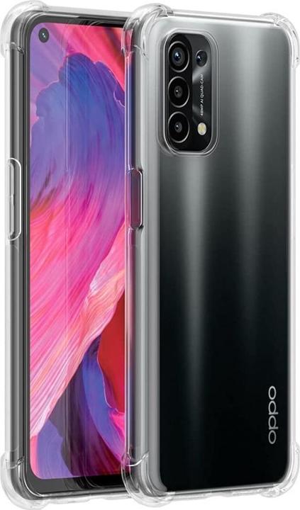 Actual product image Screenguard Oppo A54 5G Case Crystal Soft Airbag Bumper (Oppo A54 5G)