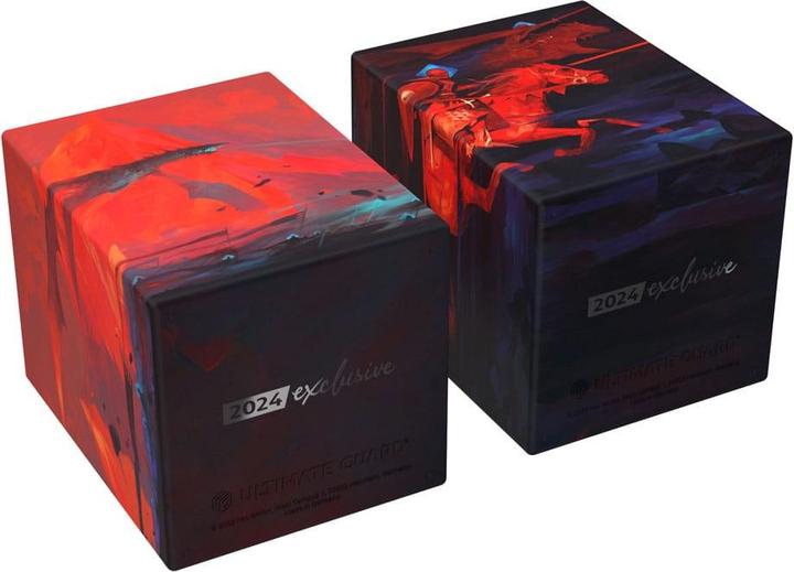 Actual product image Ultimate Guard RTE Boulder 100+ 2024 Exclusive Duo-Pack - Dominik Mayer: Crowned With Fire