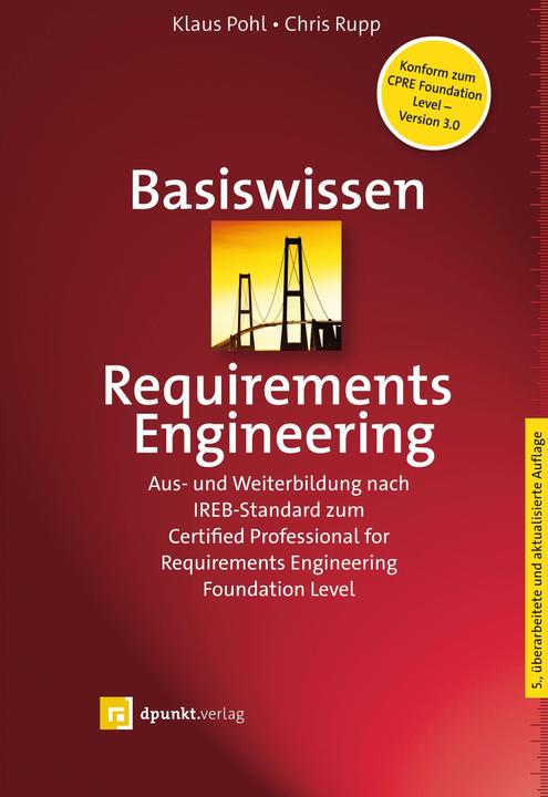 Actual product image Basiswissen Requirements Engineering (German, Chris Rupp, Klaus Pohl, 2021)
