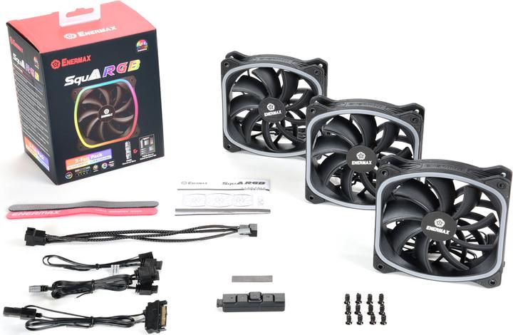 Produktbild Enermax SquARGB (120 mm, 1 x)