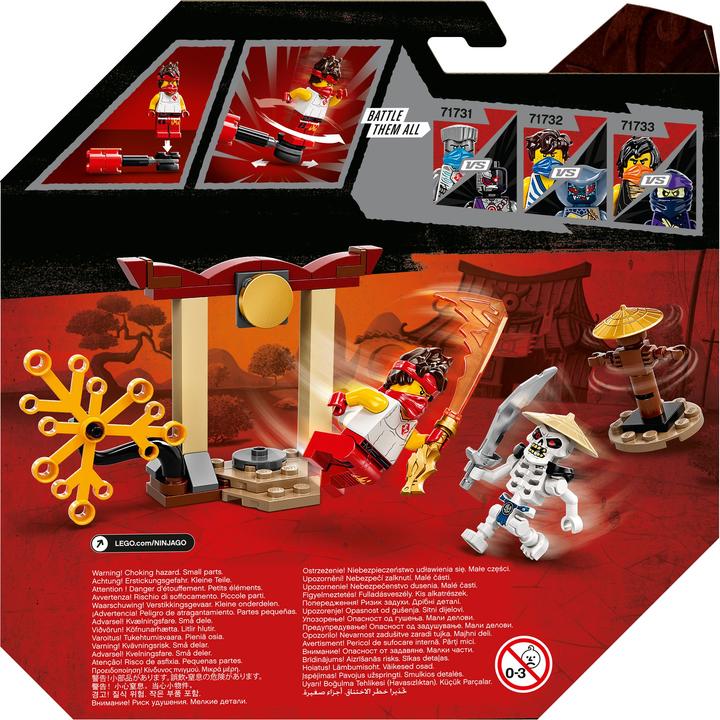 Produktbild LEGO Kampfset: Kai vs. Skulkin (71730, LEGO Ninjago)