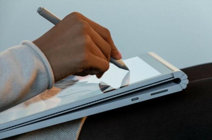 Actual product image Microsoft Surface Book 3 (13.50", Intel Core i7-1065G7, 32 GB, 512 GB, DE)