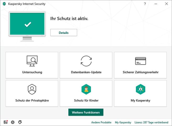 Actual product image Kaspersky Internet Security (5 User, 12 months)