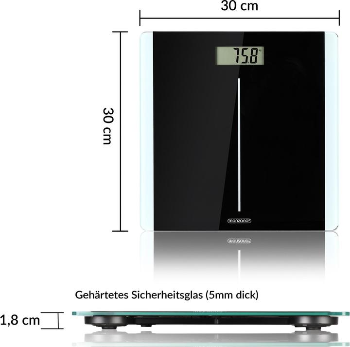 Actual product image Deuba Personal scales (180 kg)