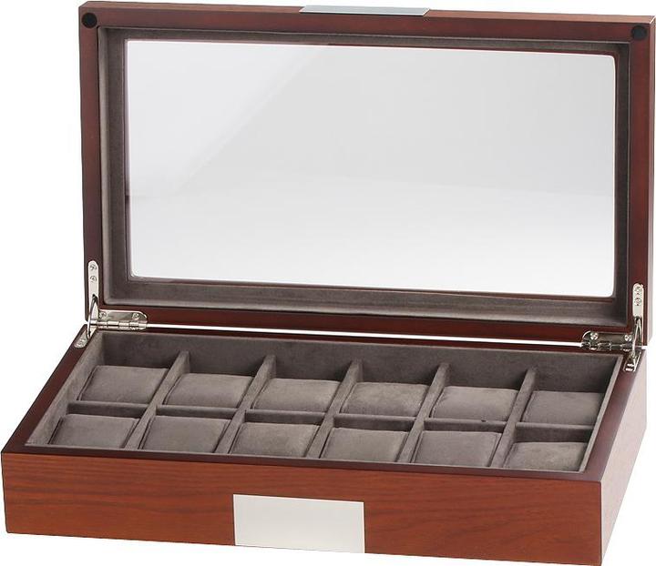 Produktbild Rothenschild Uhrenbox RS-2350-12MA für 12 Uhren braun
