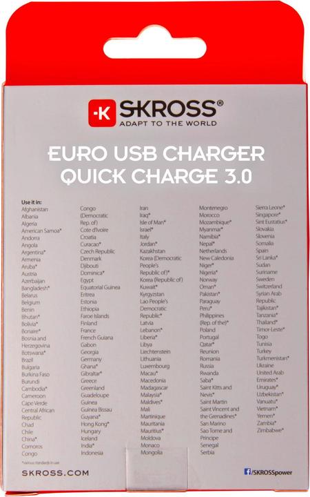 Produktbild Skross Euro USB Charger (18 W)