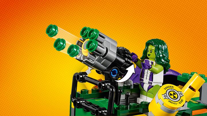 Produktbild LEGO Marvel Super Heroes Hulk gegen Red Hulk (76078, LEGO Marvel)