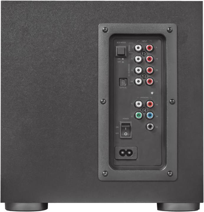 Actual product image Trust PC Speaker GXT 698 Torro RGB-Illuminated 5.1