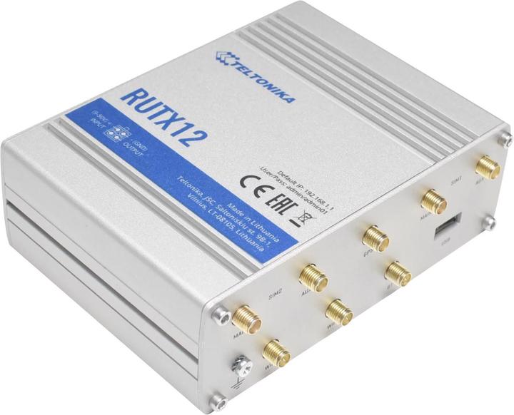 Immagine prodotto Teltonika Router industriale LTE RUTX12 DUAL-LTE modem integrato