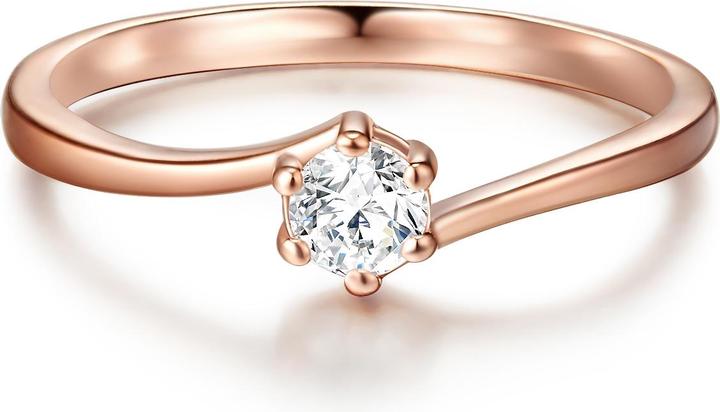 Produktbild Trilani Damen Sterling Silber Zirkonia roségold - 11202 (61, 925 Silber)