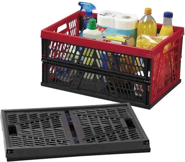 Produktbild Alpfa Klappbox aus Kunststoff in Farbe sortiert, 53,5x35,5x26,5 cm Inhalt: 45 l (53,5 x 35,5 x 26,5 cm, 45 l)