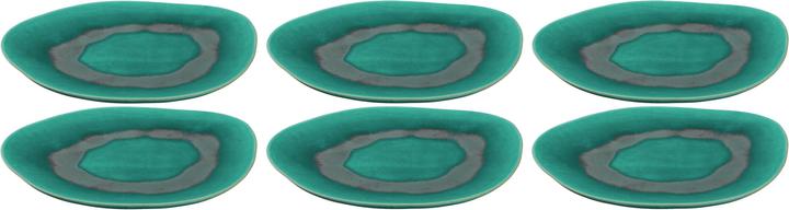 Leonardo Breakfast and dessert plate Noli Ceramic Ø 15 cm Green (6 x, 1.50 cm)