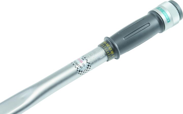 Produktbild HEYTEC Drehmomentschlüssel, verstellbar mit Einhand-Spannzange, 70-350 Nm 730 mm (730 mm)
