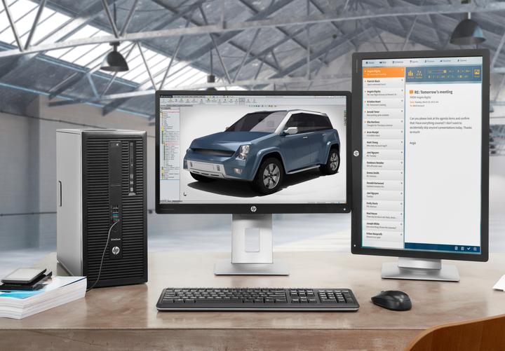 Produktbild HP EliteDesk 800 G2 (Intel Core i7-6700, 8 GB, 256 GB)