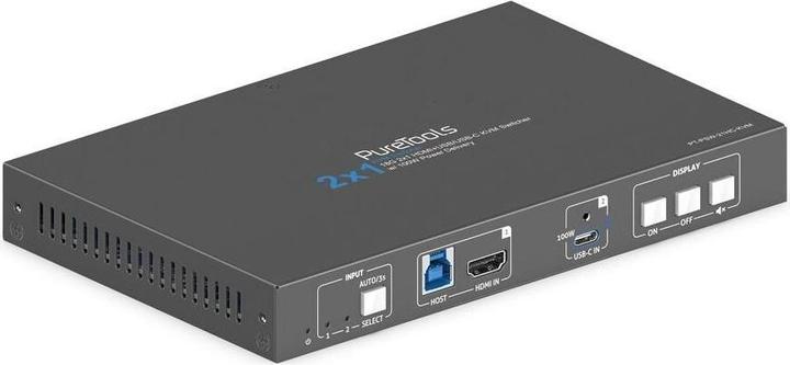 Produktbild Purelink Switcher PT-PSW-21HC-KVM 4K 60Hz 4:4:4, HDR 10