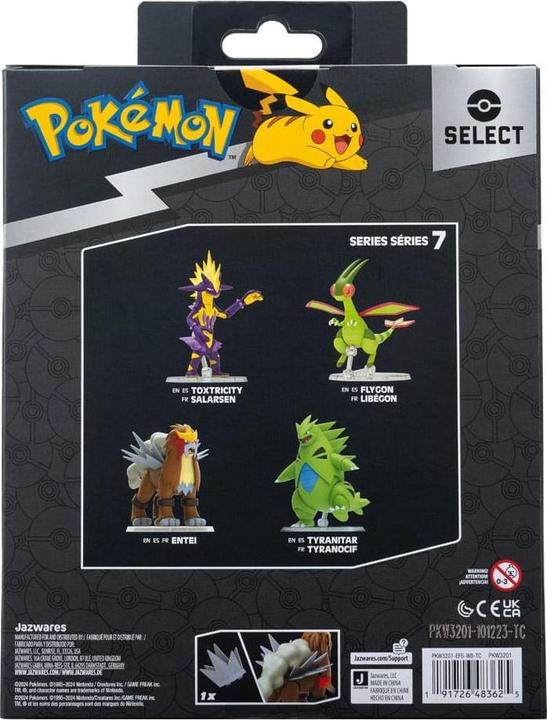 Actual product image Jazwares Pokémon 25th Anniversary Select Action Figure Entei 15 cm