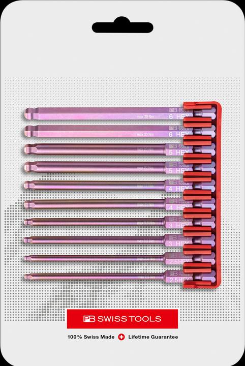 Productafbeelding PB Swiss Tools Bit ingesteld (HEX3, HEX4, HEX5, HEX6)