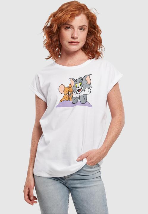 Actual product image Merchcode Ladies Tom & Jerry Pose Tee (XS)