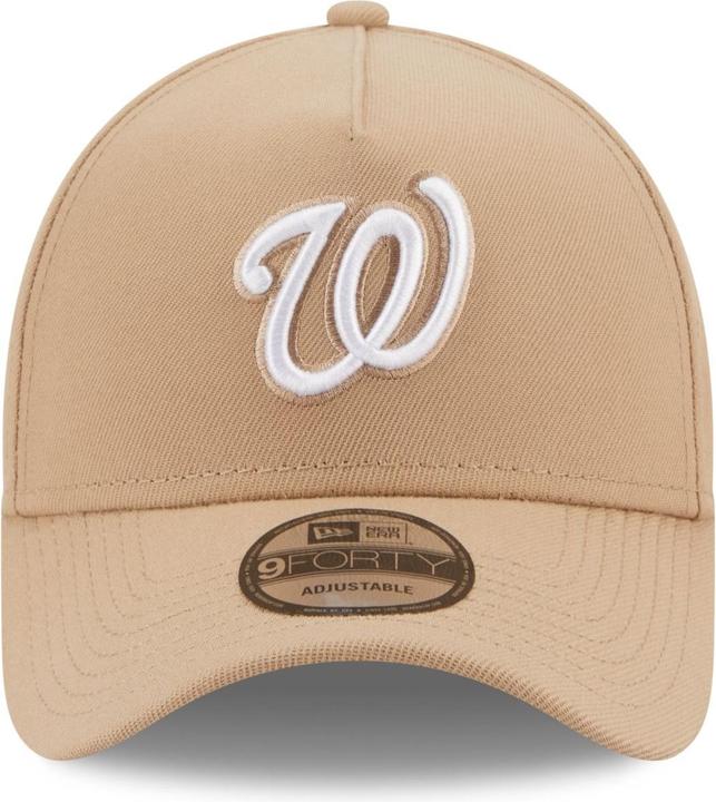Actual product image New Era 9Forty A-Frame Cap - Washington Nationals camel (One size)